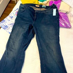 Anthropologie pilco flare jeans